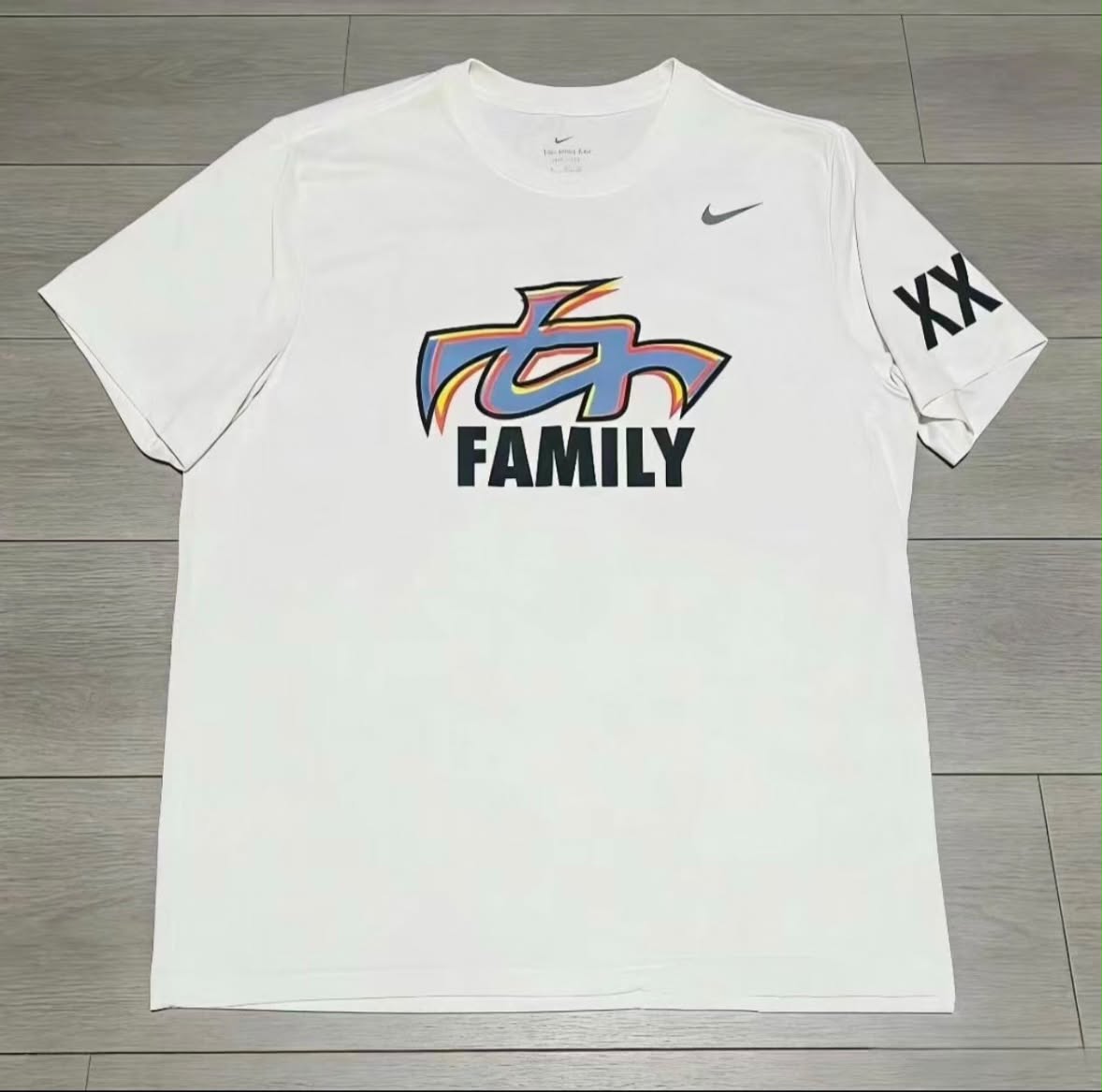 T-shirt élite EYBL family blanc