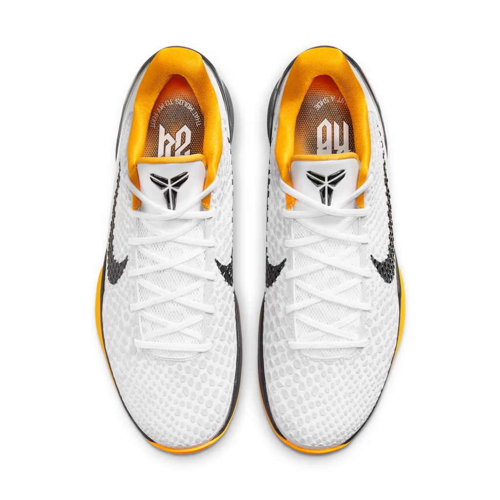 Kobe 6 Protro Playoff Pack White Del Sol