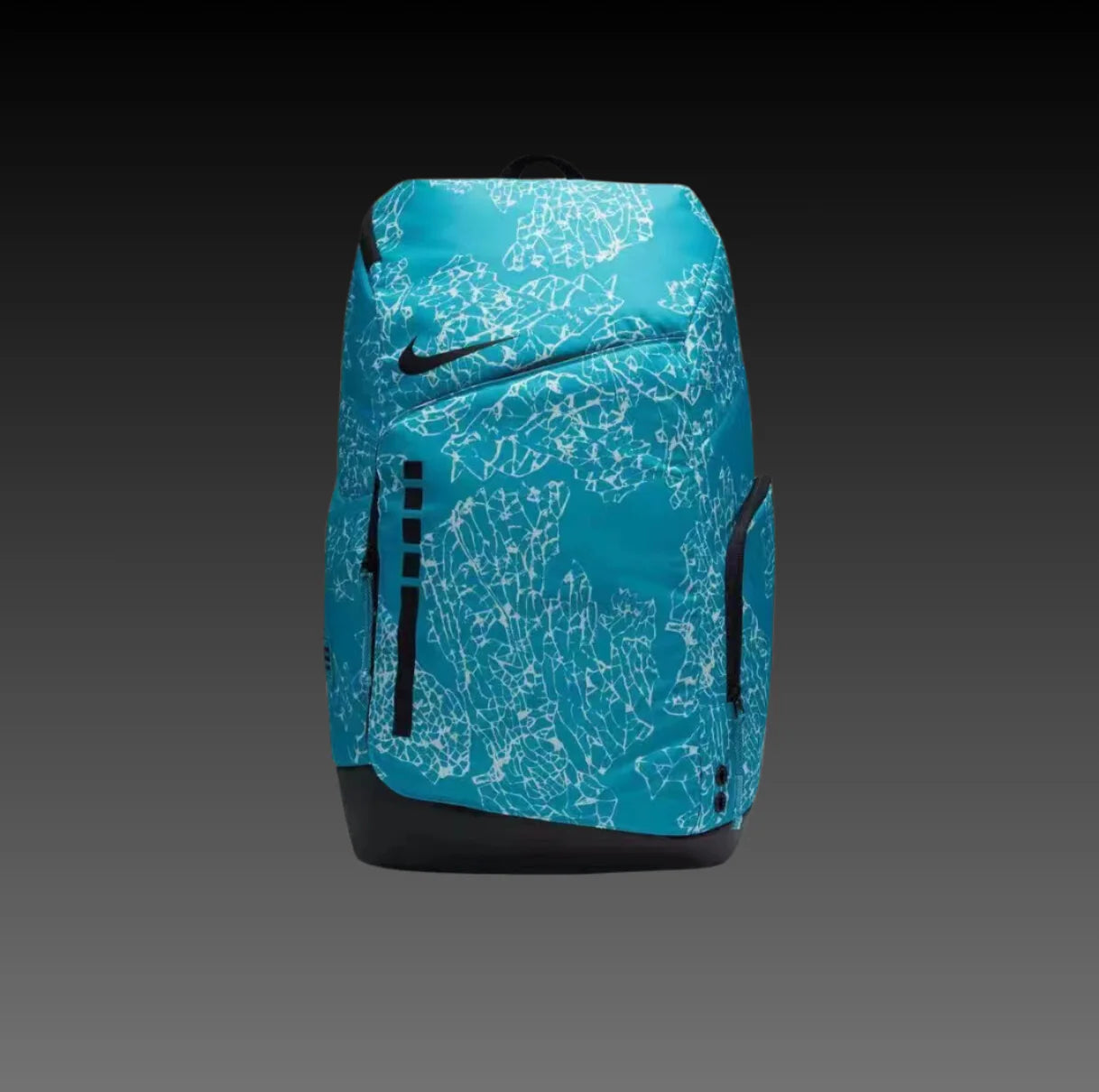Sac à dos nike élite bleu canard avec motifs blanc